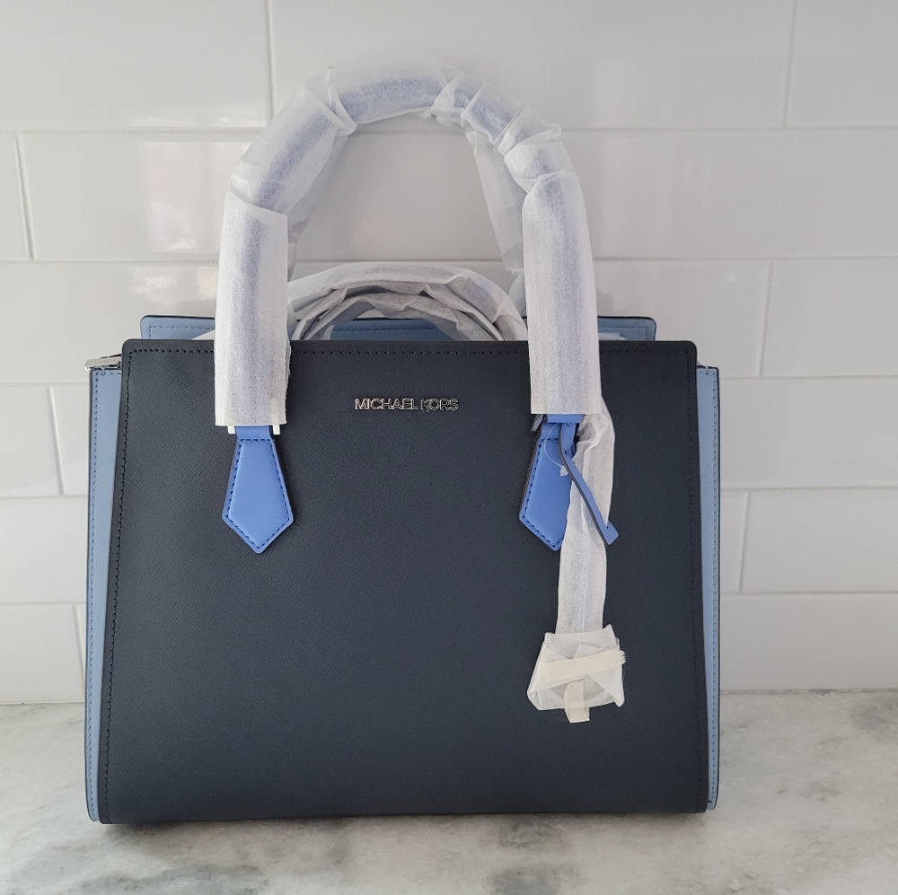 Michael Kors Hope Large Saffiano Leather Satchel